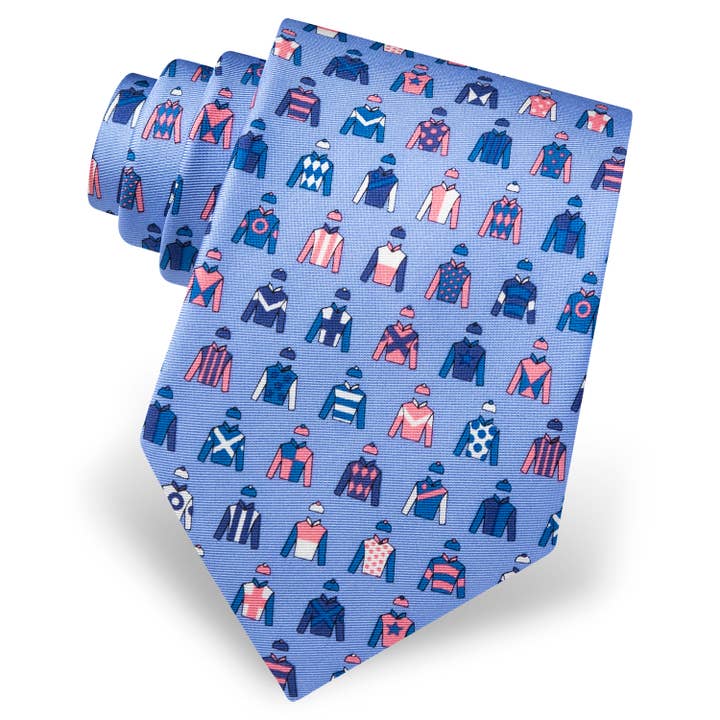 Alynn - Wholesale Necktie - Men's - Jockey Chic - Horse Race Jockey necktie by Alynn