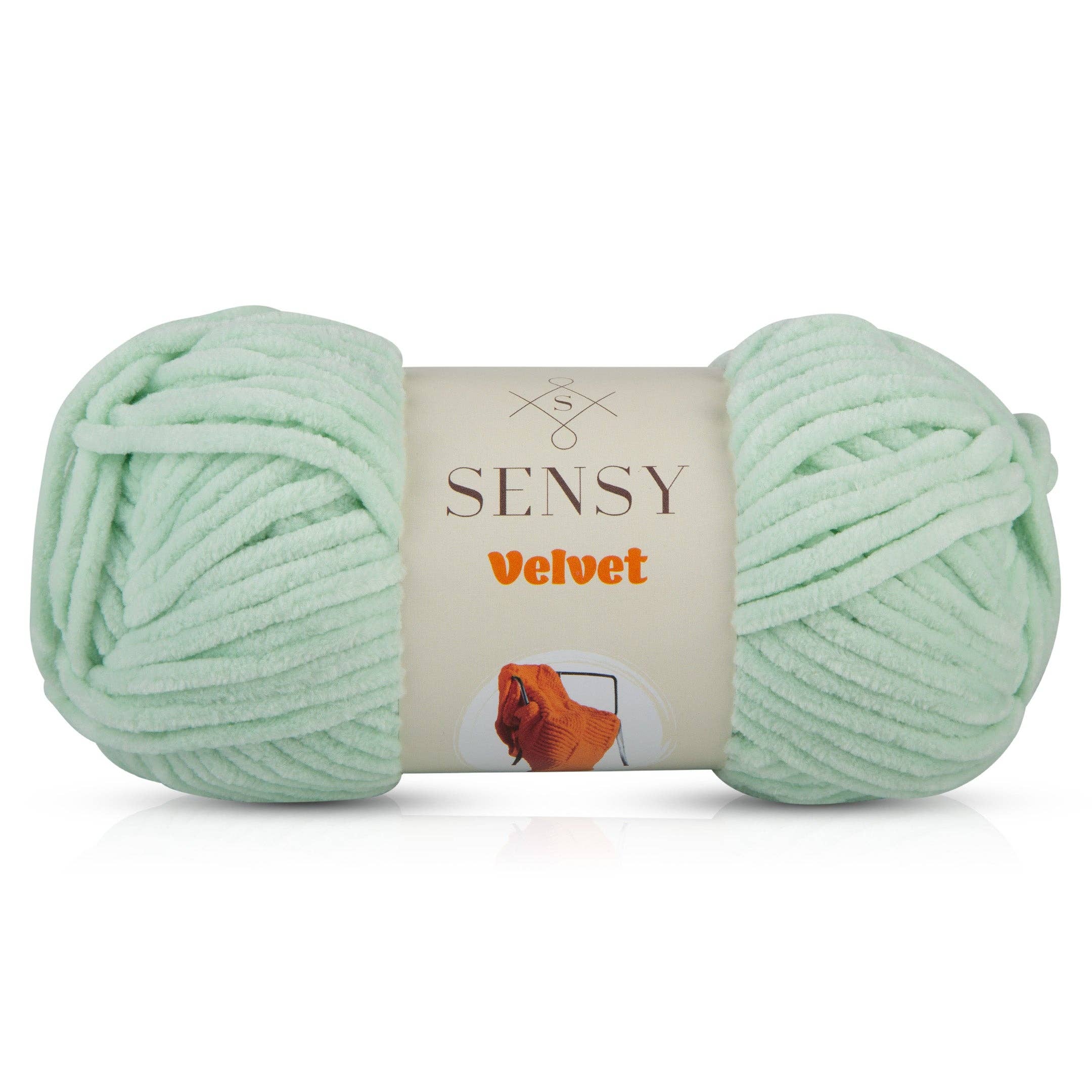 Sensy - Wholesale Yarn - Sensy Velvet Yarn, Blanket Yarn, 3.5 oz, 132 Yards, Gauge 5 Bulky45