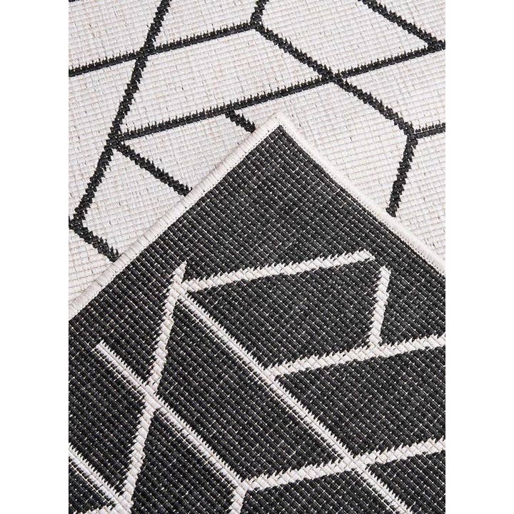 O&Ko - Wholesale Rug Pad - Af Brika Reversible Outdoor Rug 280X380Cm Black2