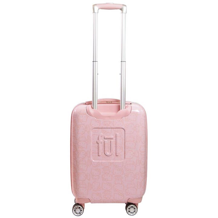 FUL Luggage (Concept One) – wholesale Luggage – Hello Kitty Pose All Over 22" Hard-Sided Luggage Pink4