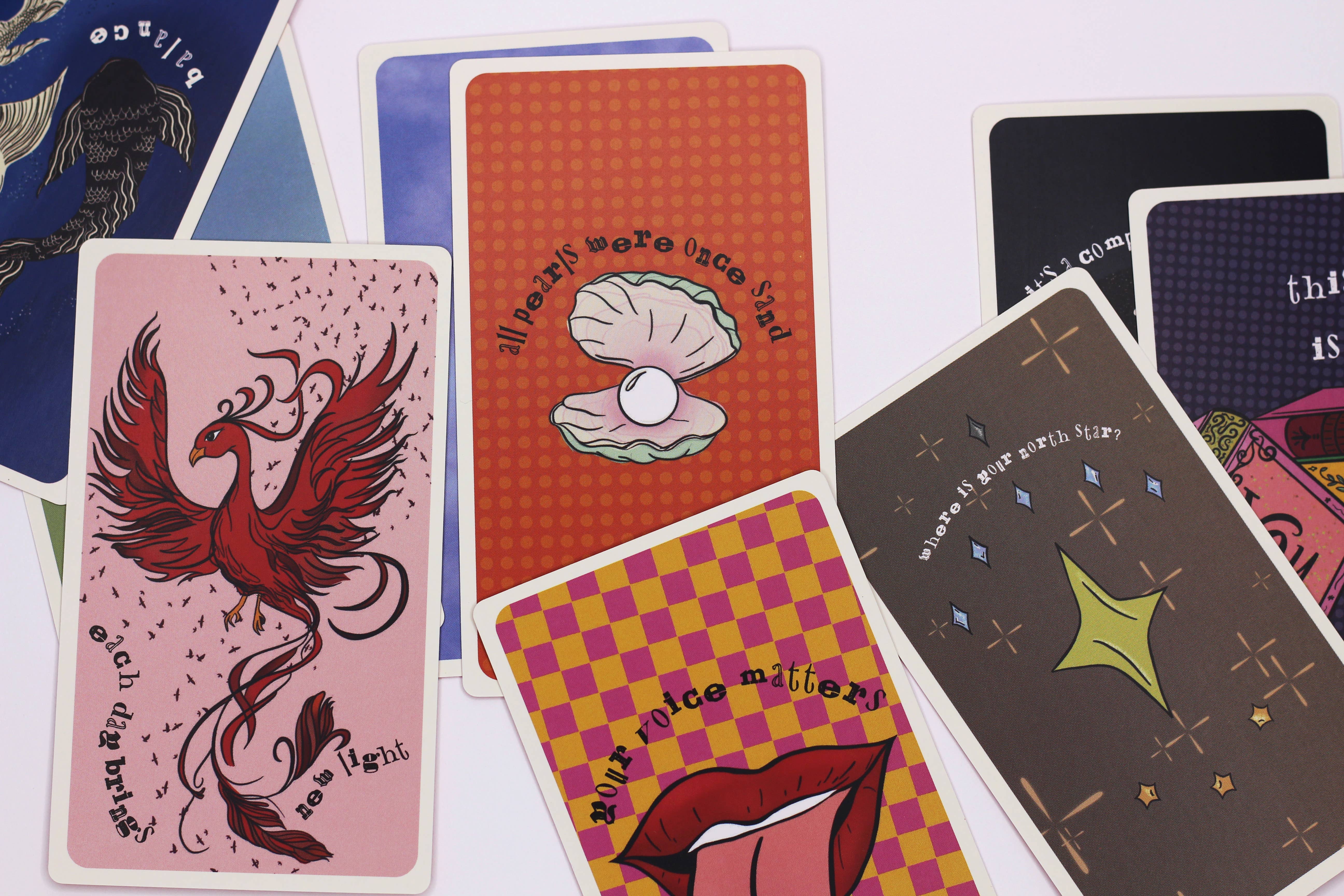 summertime emmy - Vente Cartes de tarot - Oracle de la Rage Féminine – 23 Cartes pour l'Auto-Réflexion4