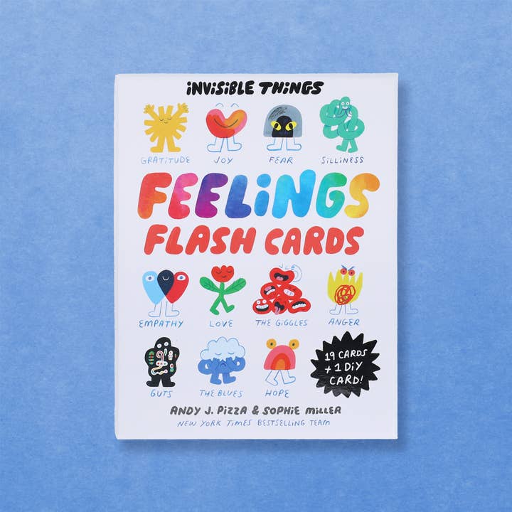 Chronicle Books - Wholesale Learning Cards - Kids & Baby - Invisible Things Feelings Flash Cards7