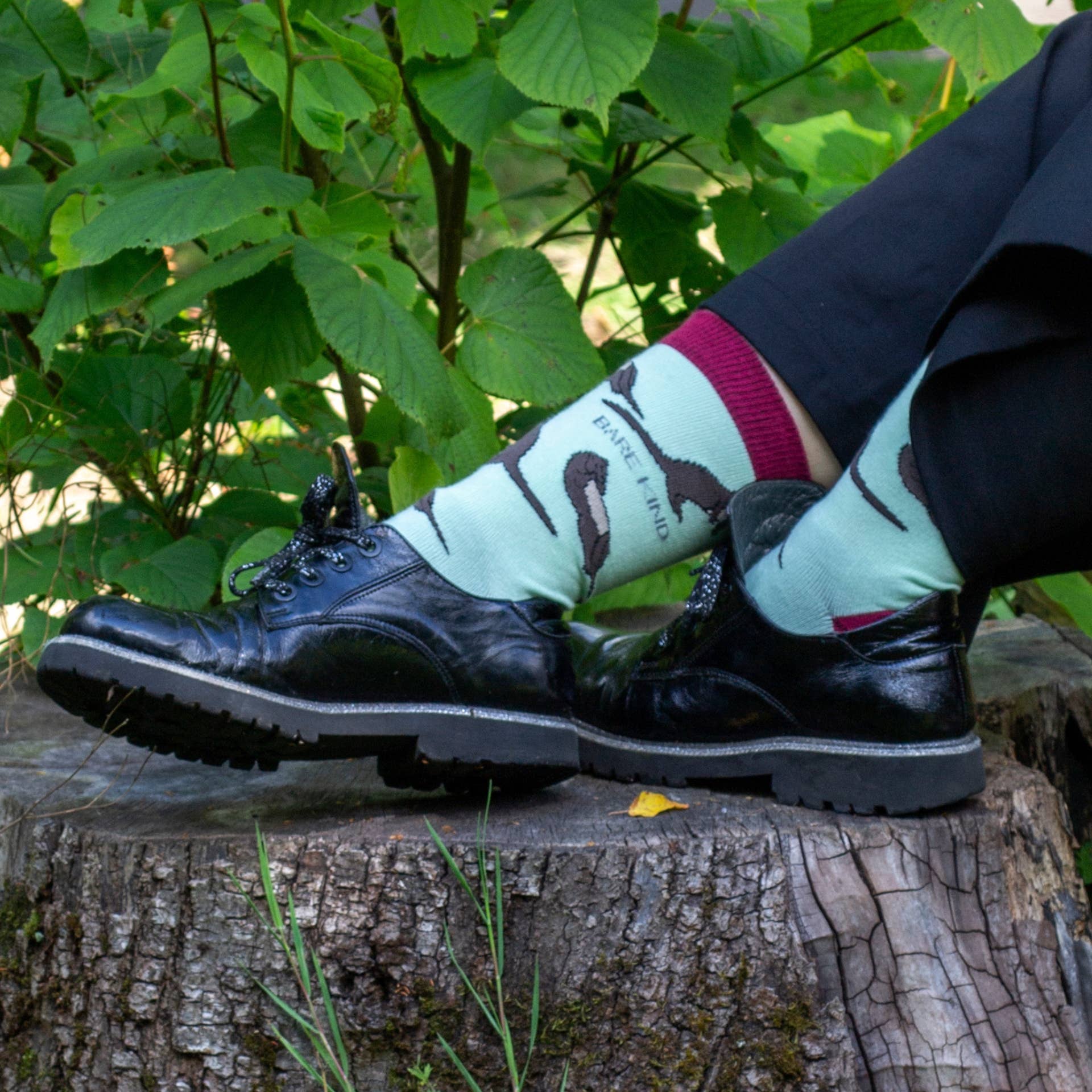 Bare Kind Socks - Wholesale Socks - Unisex - Otter Socks | Bamboo Socks | Pastel Green Socks7