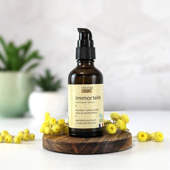 Propos'Nature – wholesale Bad- och kroppsolja – Ekologisk Immortelle-macerat - 100% Fransk - 50 ml
