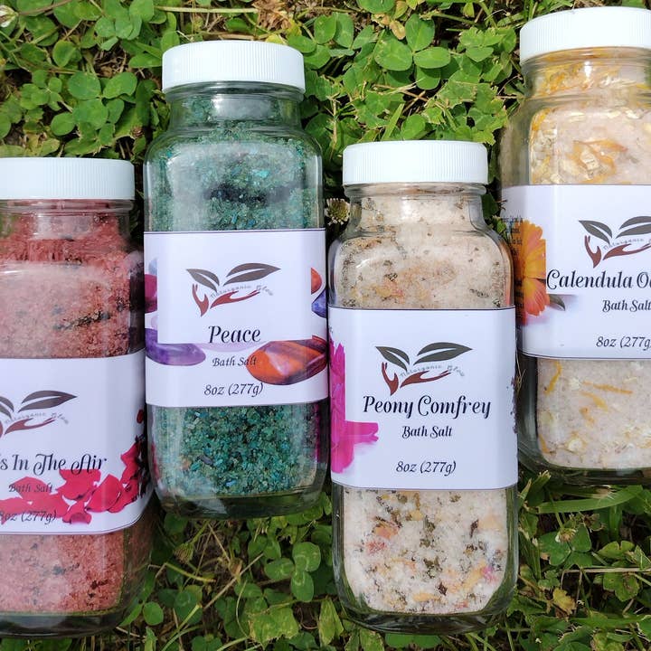 Ensemble de bain de sel de bain pour la vente par Naturganic Glow LLC