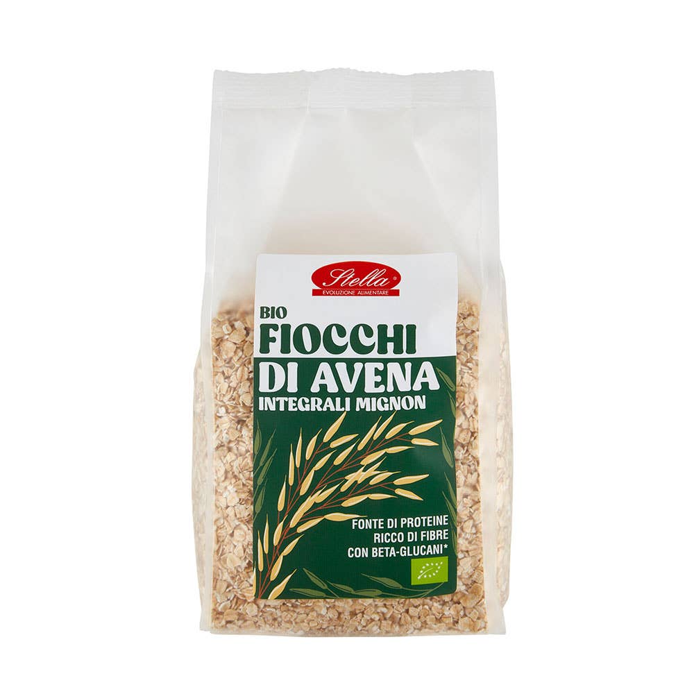 Stella Foods s.r.l. - Wholesale Oats - STELLA Organic Mignon Oat Flakes 500g0