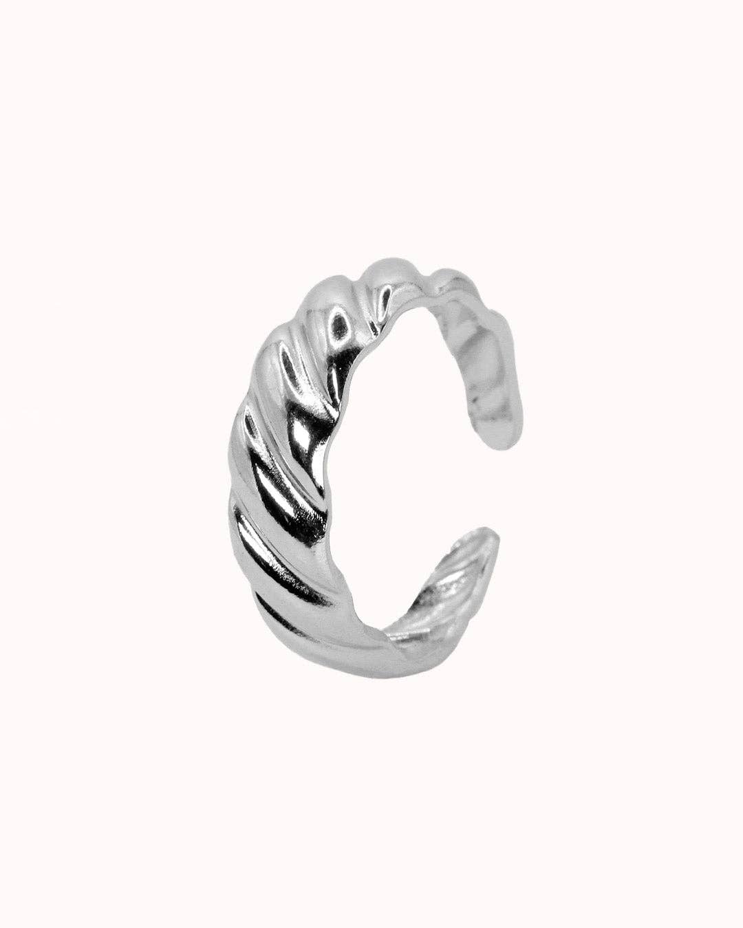 VESIICA JEWELRY - Wholesale Band/Stacked Ring - Anillo Glaciar Plateado