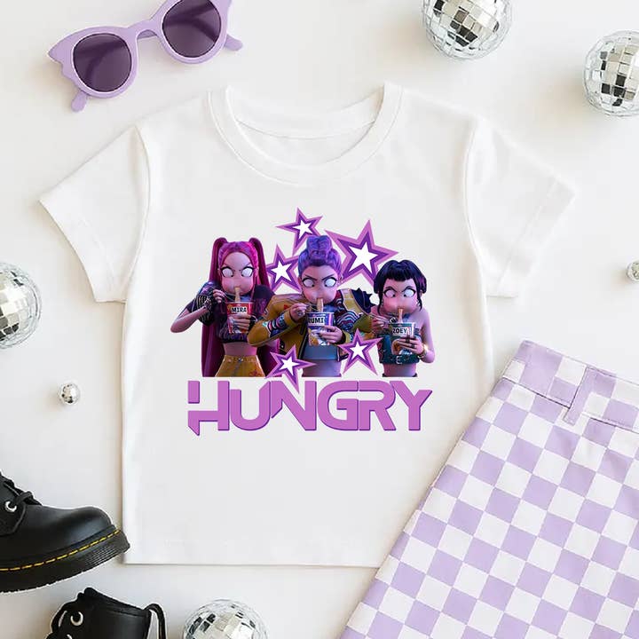 Toddler Youth Kpop Hungry Full Color Transfer for wholesale by RBA Transfers