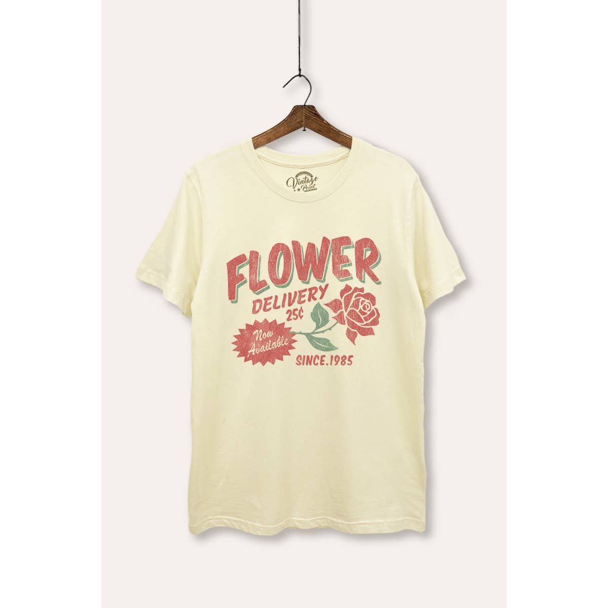STARCHIS - Wholesale T-Shirt (Graphic) - Women's - FLOWER DELIVERY WOMEN'S BASIC GRAPHIC T-SHIRT2