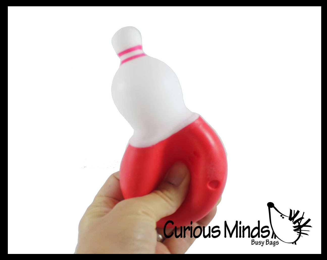 Curious Minds Toys - Wholesale Fidget Toy - Kids - 1 Bowling Pin in a Bowling Ball - Adorable Pop Up Fidget Toy1