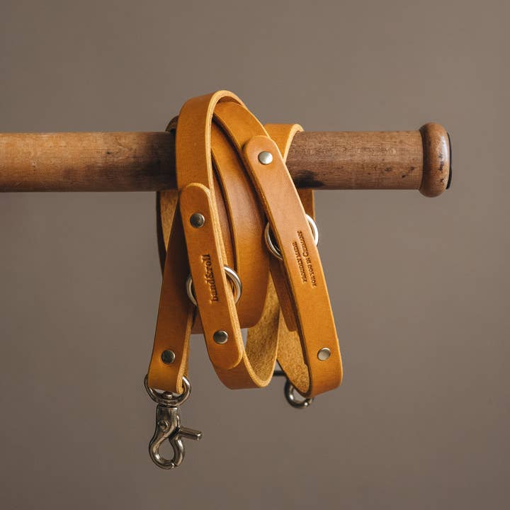 BAND&ROLL - Wholesale Pet Leash - Dog - Lightweight Handsfree Dog Leather Leash. Lasso Air5