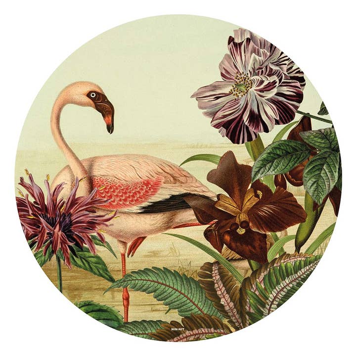NIN-NIT Wall-Art | Flamingo Meadow for wholesale by NIN-NIT