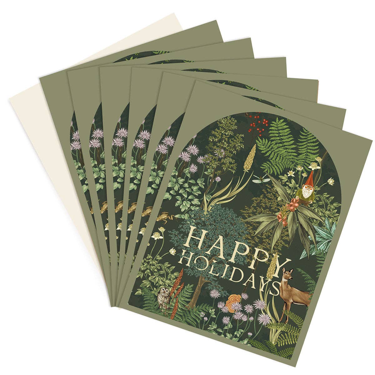 LINNA – Engroshandel Årstidshilsenkort – Ferie | Skovområde | Hilsen Kort1