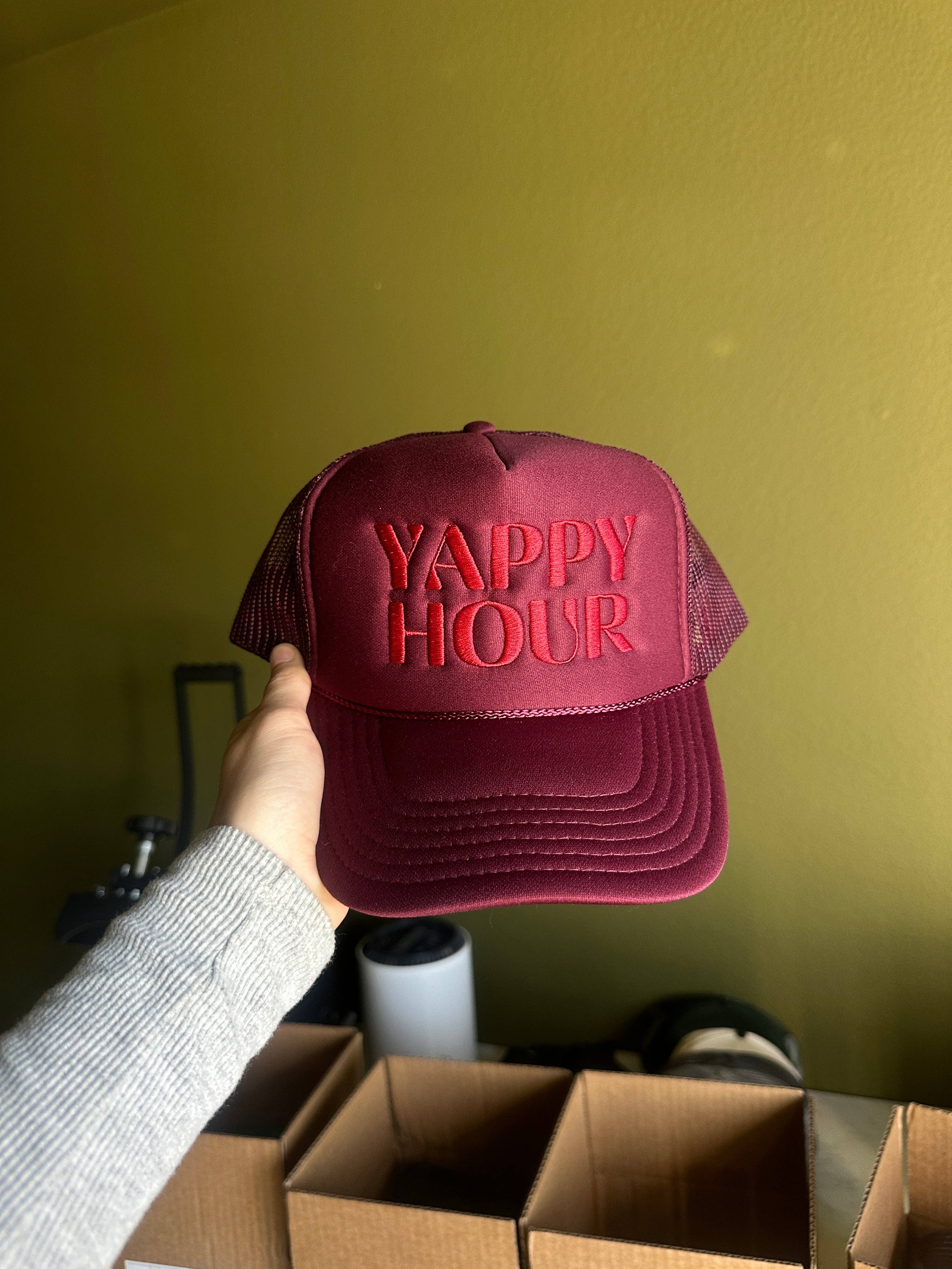 Electric label - Wholesale Trucker Hat - Women's - YAPPY HOUR3