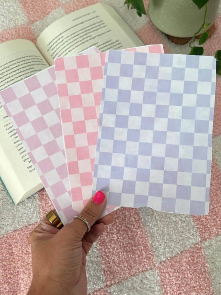 Inserto para Capa de Kindle Axadrezado com Padrão Minimalista #5 por atacado de NVDSIGNZ