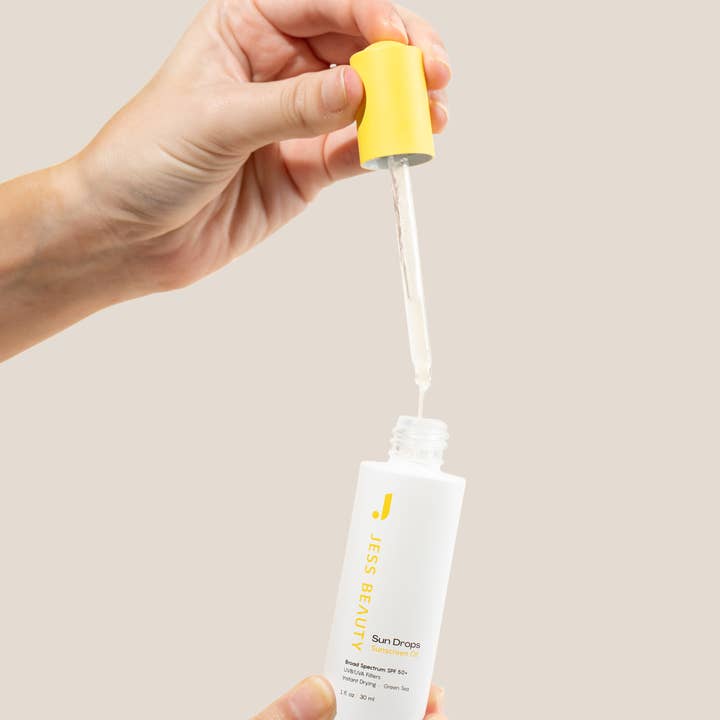 Jess Beauty Products, LLC - Wholesale Sunscreen - Sun Drop SPF 50+ Sunscreen Oil1