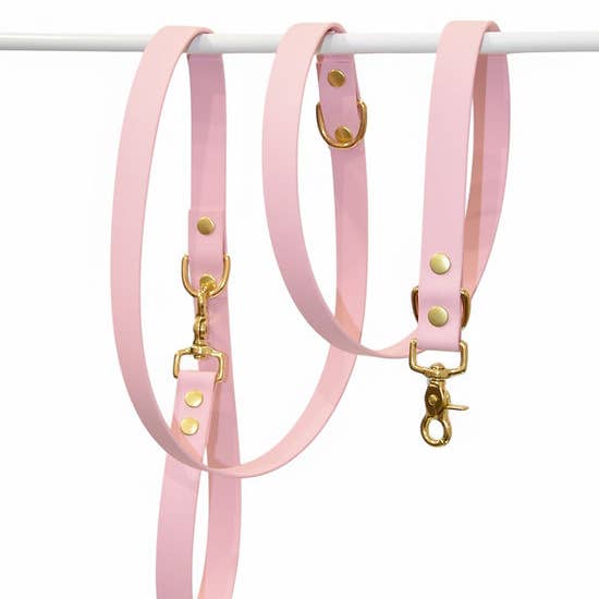 Pompon & Pets - Wholesale Pet Leash - Dog - Rose Multi-Position Leash - Biothane0