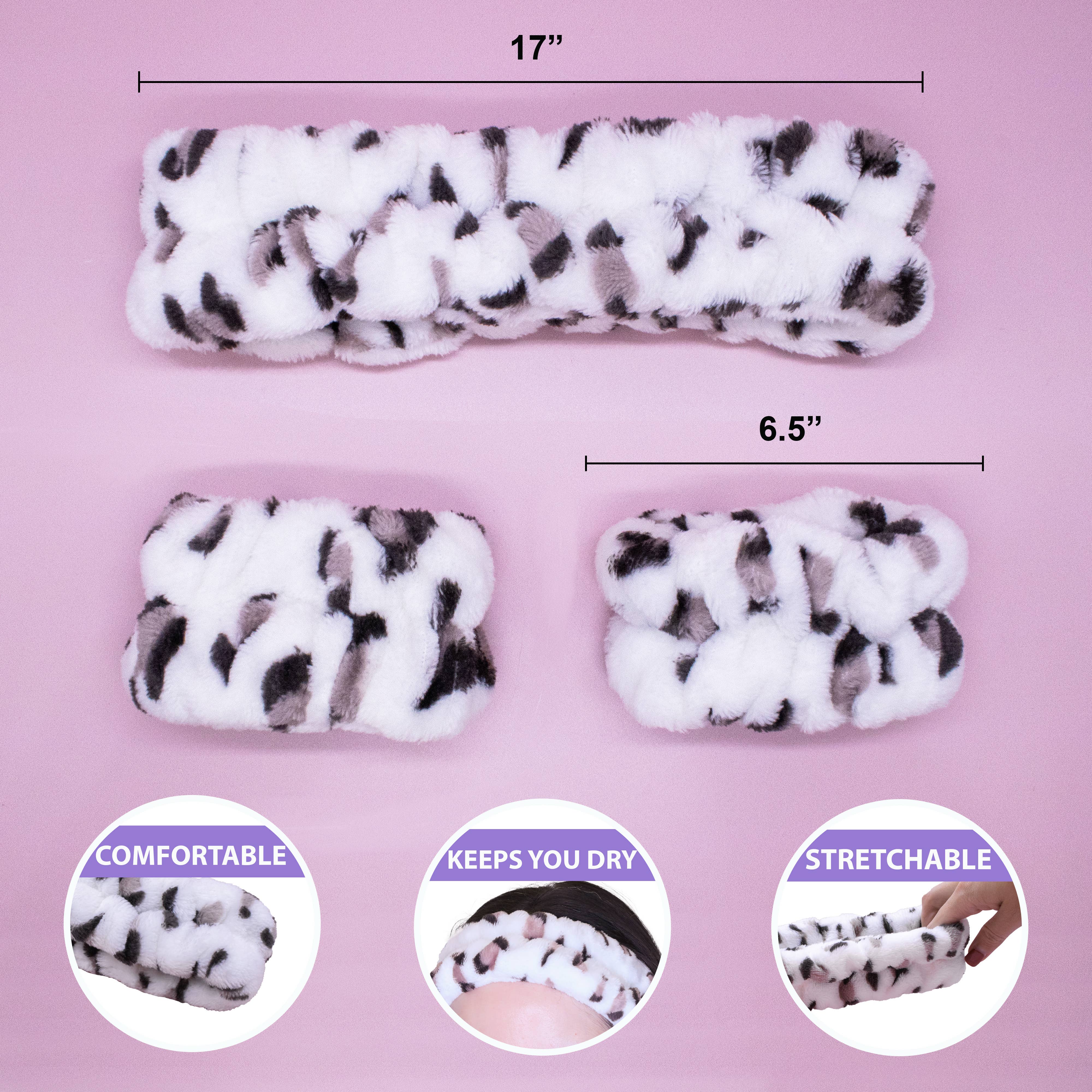 Frog Sac - Wholesale Spa Headband - Spa Headband - Skincare Headband & Wristband Set37