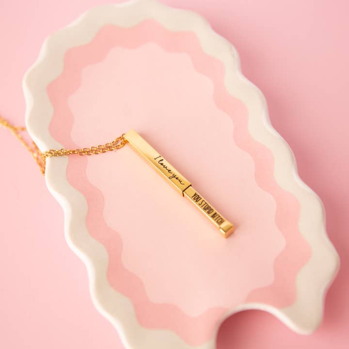 Colgante "Te quiero" Mejor amiga para venta al por mayor de Darling Doe Designs