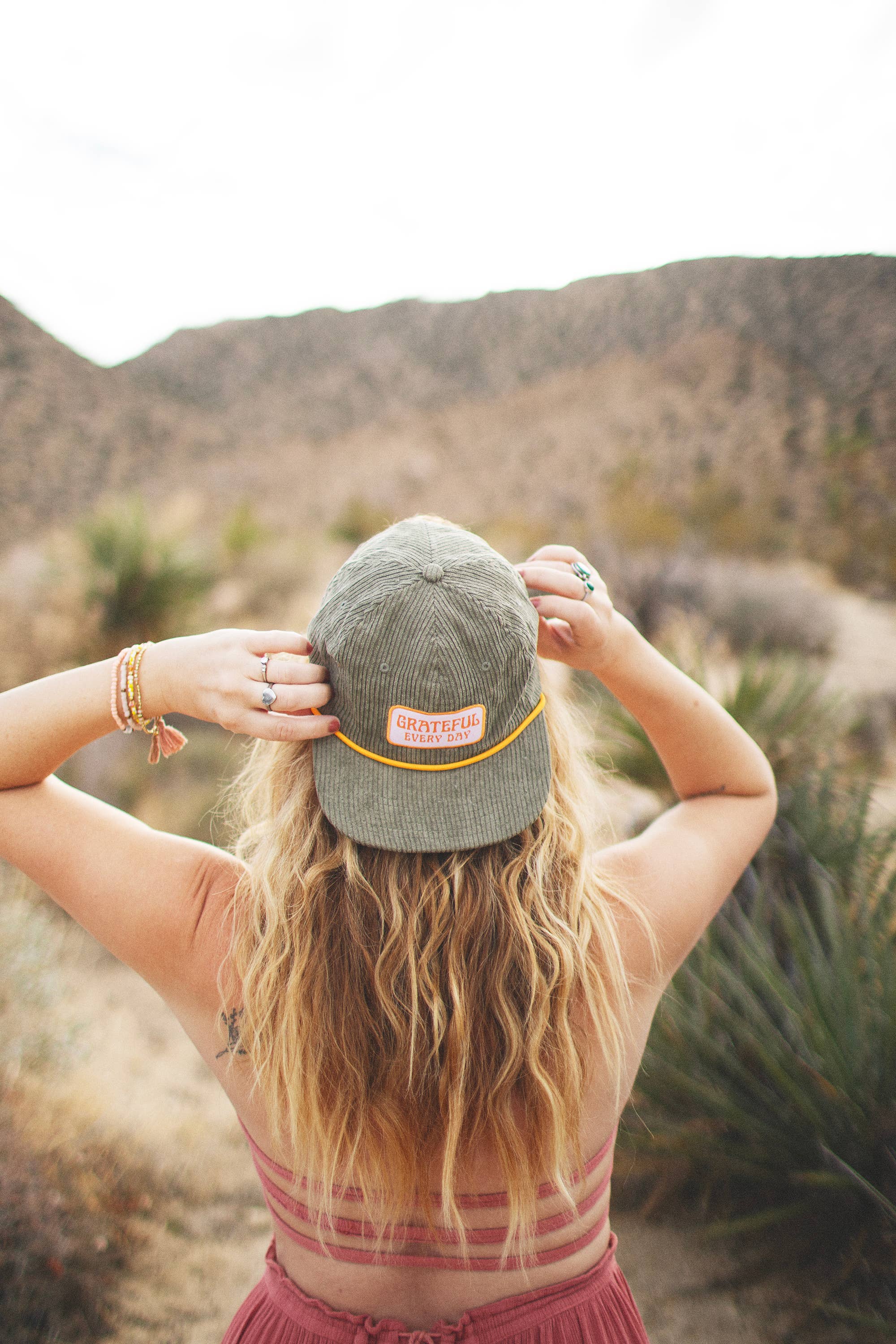 Trek Light - Wholesale Baseball Cap - Unisex - Corduroy Snapback Hat | Grateful Every Day6