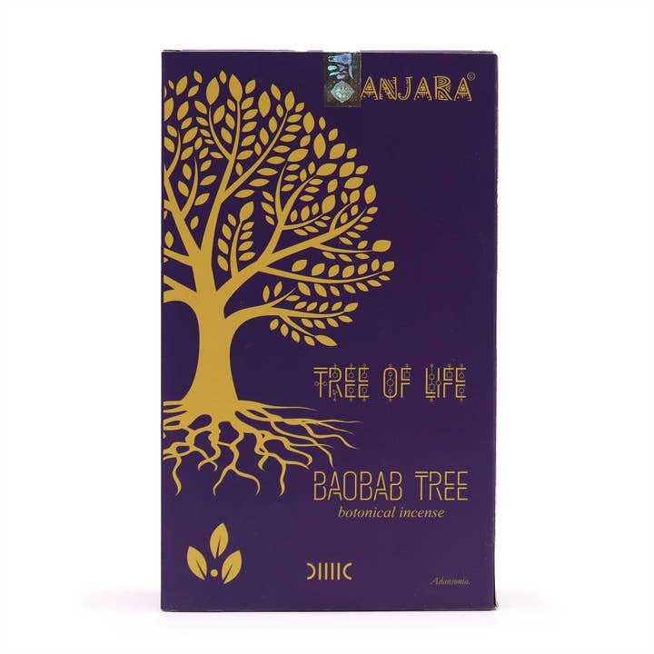 AW Artisan - Wholesale Incense - 12x Banjara Botanical Incense - Baobab Tree1