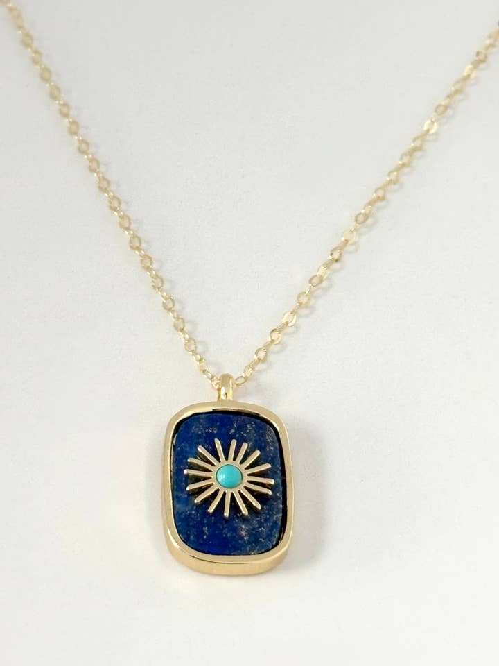 Yesterday Sun Necklace for wholesale by Tramps+Thieves