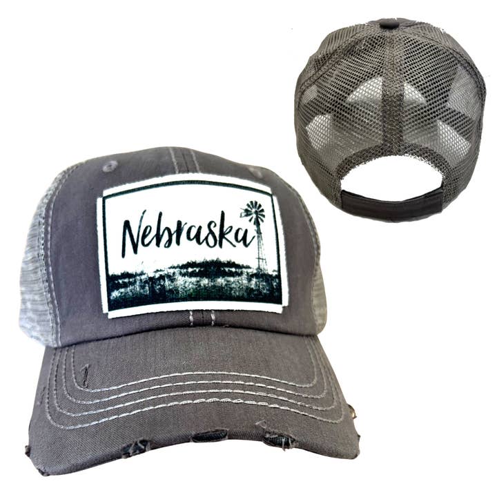 dkhandmade - Wholesale Ponytail Cap - Women's - NEBRASKA WINDMILL HATS8