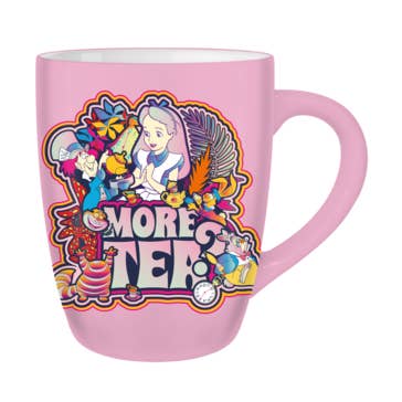 Mug céramique courbé géant 25oz Alice au pays des merveilles "Drink Me" pour la vente par Silver Buffalo