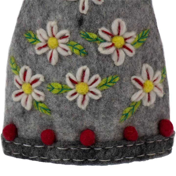 Global Crafts - Wholesale Tree Topper - Christmas Tree Topper or Tabletop Decor, Angel Topper Grey - 10 inch Tall4