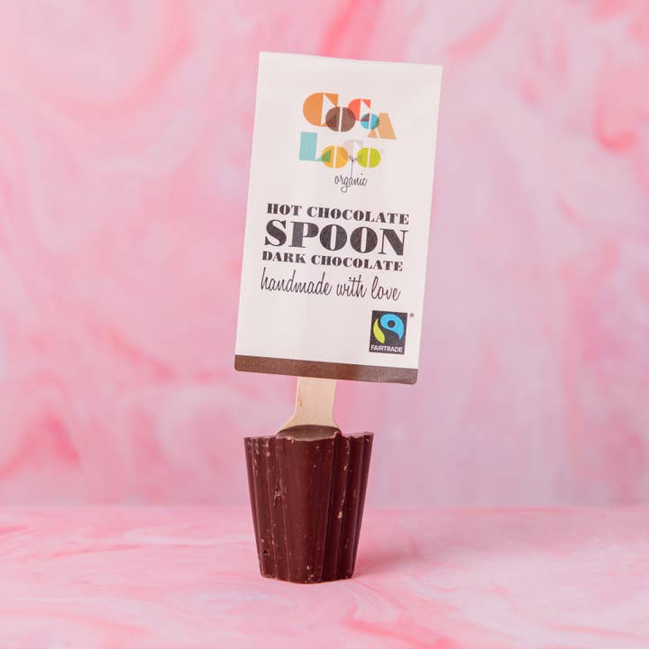 Cocoa Loco - Wholesale Hot Cocoa Spoon - Dark Chocolate (55%) Spoons – 30g1