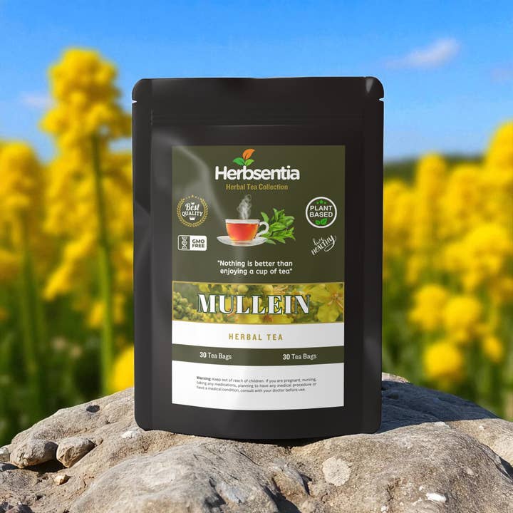 Succus - Wholesale Tea Bags - Mullein Tea - Smooth & Soothing Herbal Infusion1