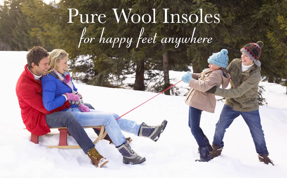 Desert Breeze Distributing - Wholesale Inserts/Soles - Unisex - 100% Pure Wool Insoles, Made in USA, Cut to Size3