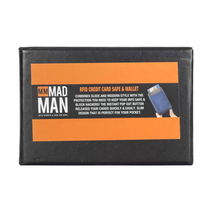 Mad Man - Wholesale Card Holder - Men's - Card Blocker RFID Auto Wallet8