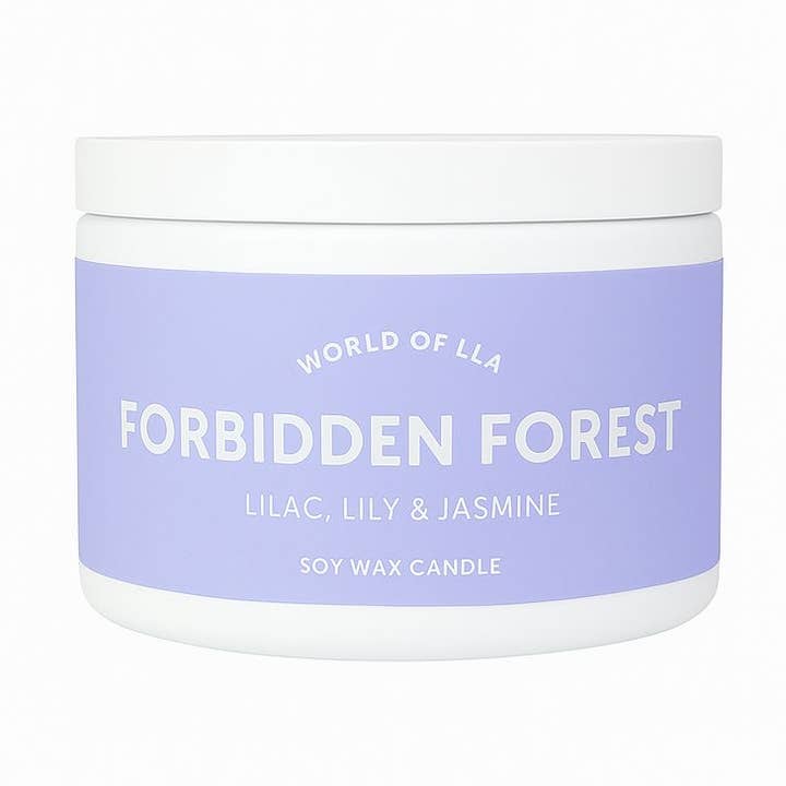 World of LLA - Wholesale Jar/Filled Candle - Forbidden Forest | Lilac, Lily & Jasmine0