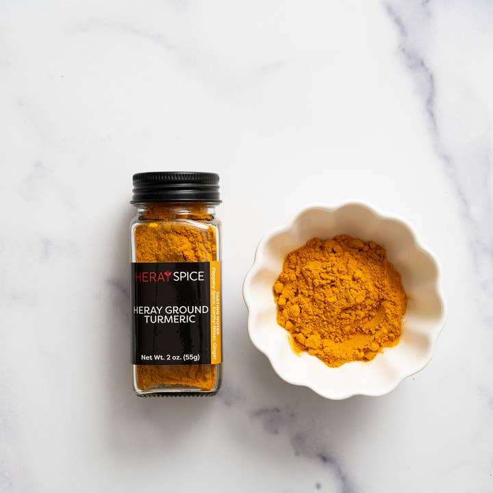 (New) Tamil Nadu Ground Turmeric 50 grams (1.8 Oz) for wholesale by Heray Spice