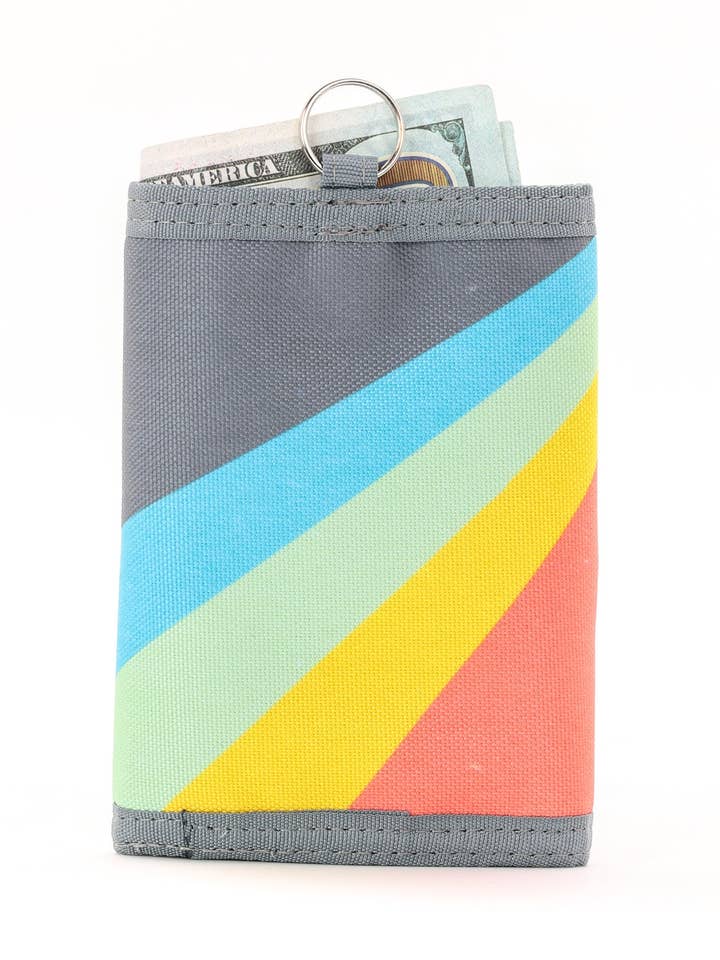 80728: 80's Wallet | RFID Blocking | Recycled RPET | Flash for wholesale by Fydelity