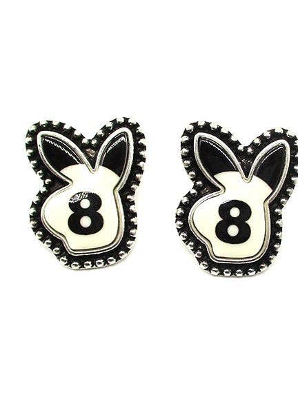 Orecchino a Palla da Otto Coniglio Posteriore per la vendita all'ingrosso da parte di Snowing West