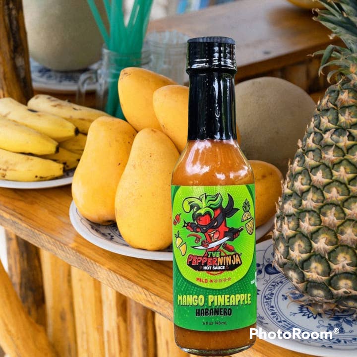 The Pepper Ninja Hot Sauce - Wholesale Hot Sauce - Mango Pineapple Habanero
