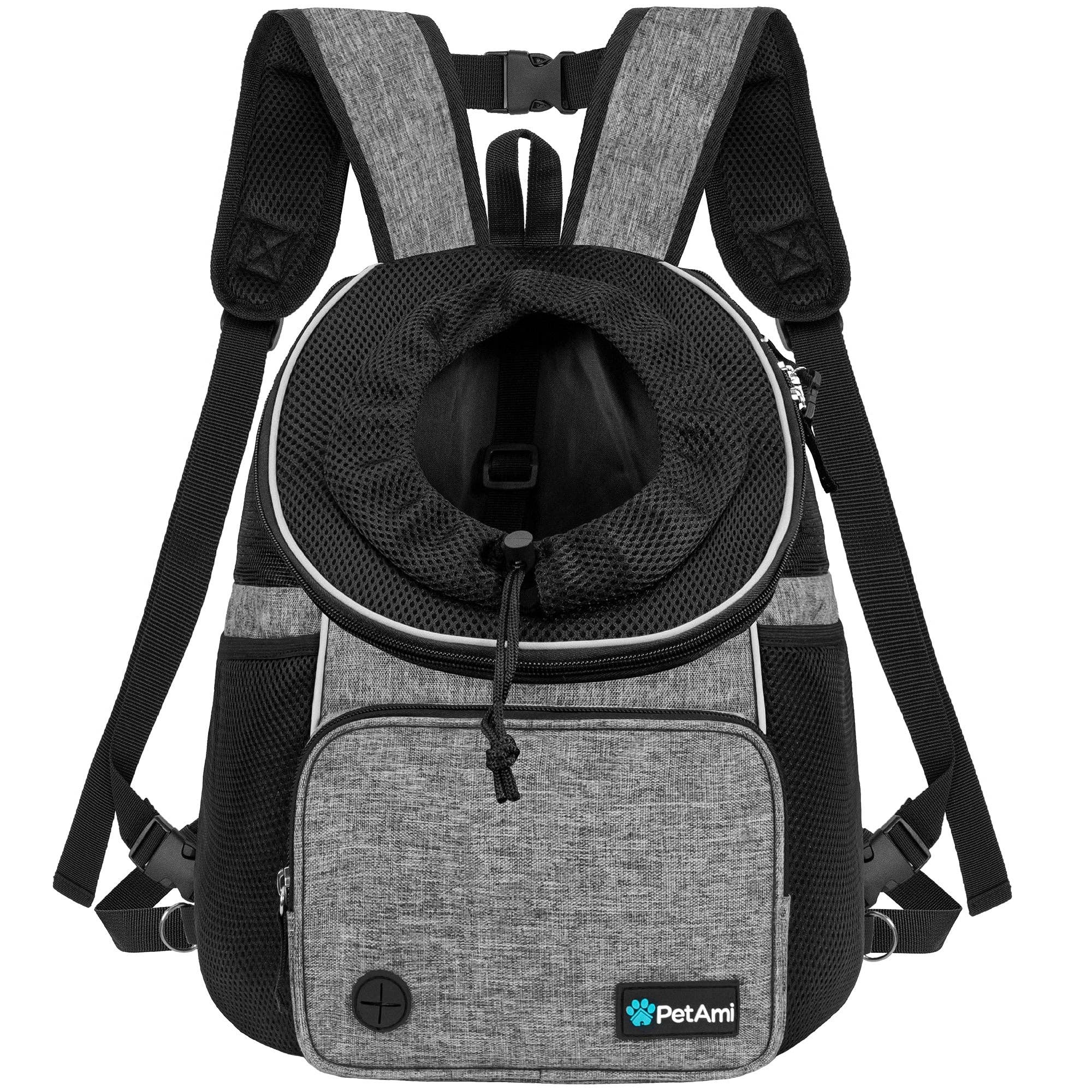PetAmi - Wholesale Pet Carrier - Cat/Dog - Deluxe Front Chest Pet Carrier Backpack3