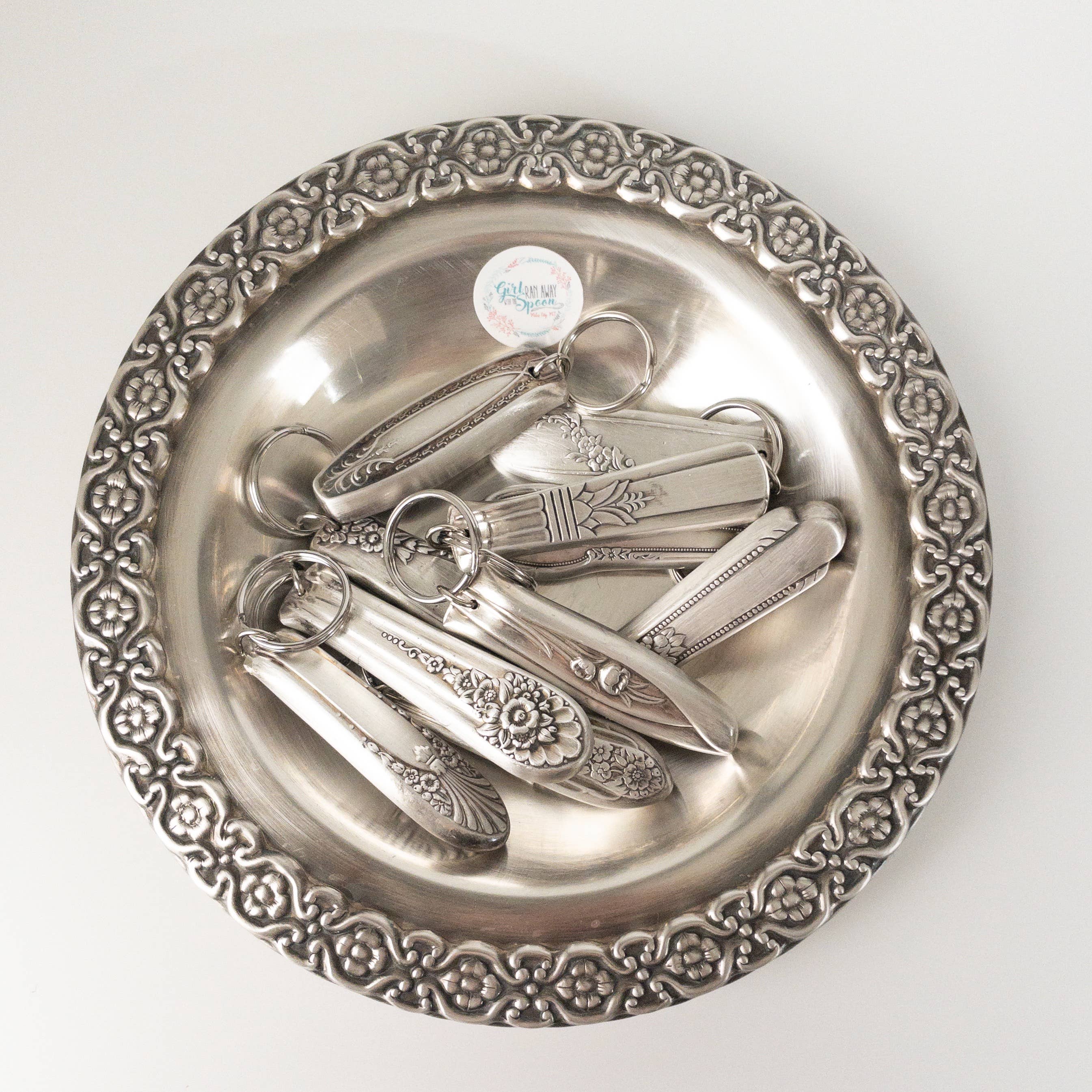 Girl Ran Away With the Spoon - Wholesale Keychain - Unisex - Knife Handle Keychains2