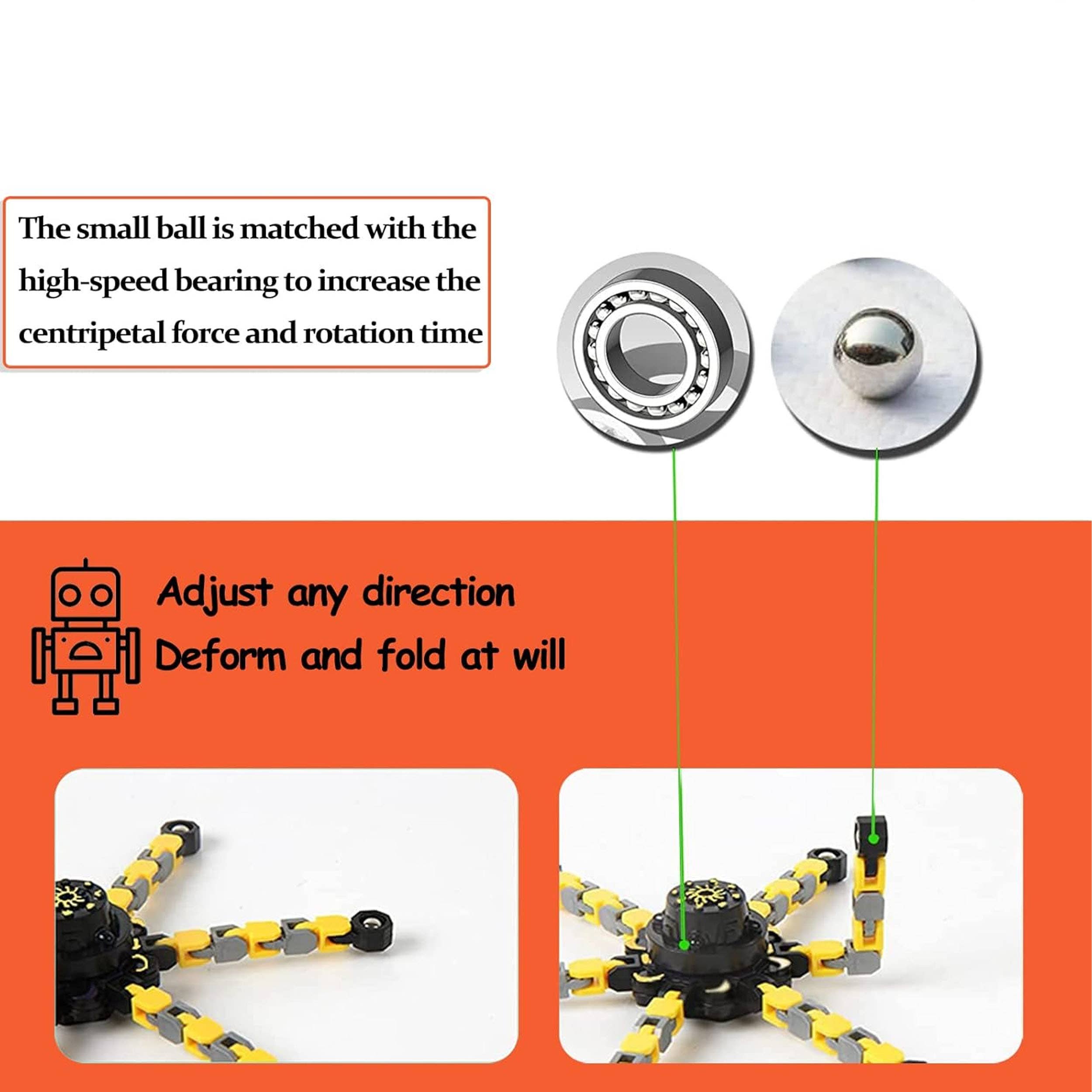 JSBlueRidge Toys - Vente Fidget/jouet anti-stress – enfant - Jouets de doigt de robot de Pâques à faire tourner1