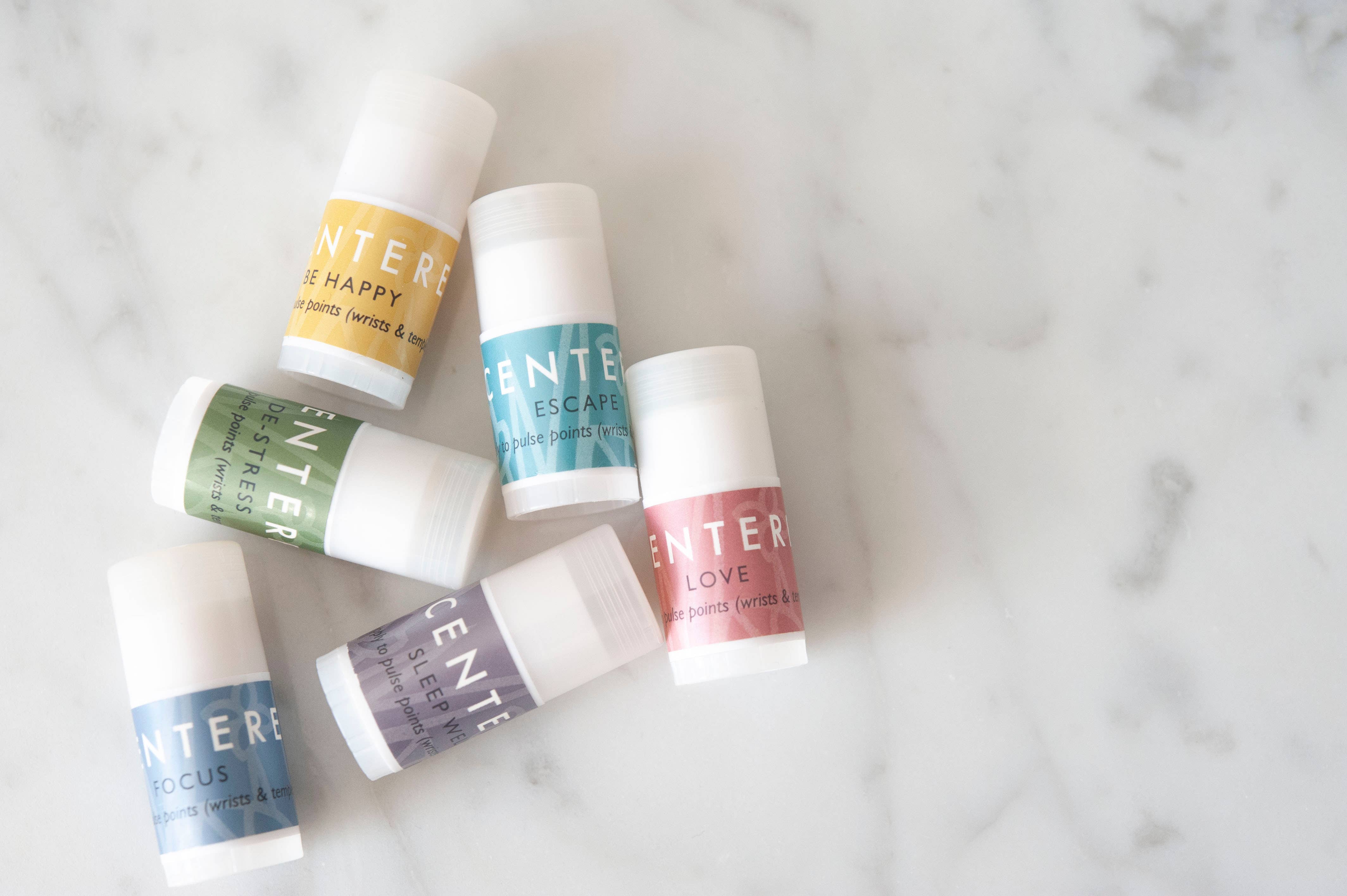 Scentered - Wholesale Aromatherapy Lotion/Oil - Aromatherapy Balm Discovery Set4