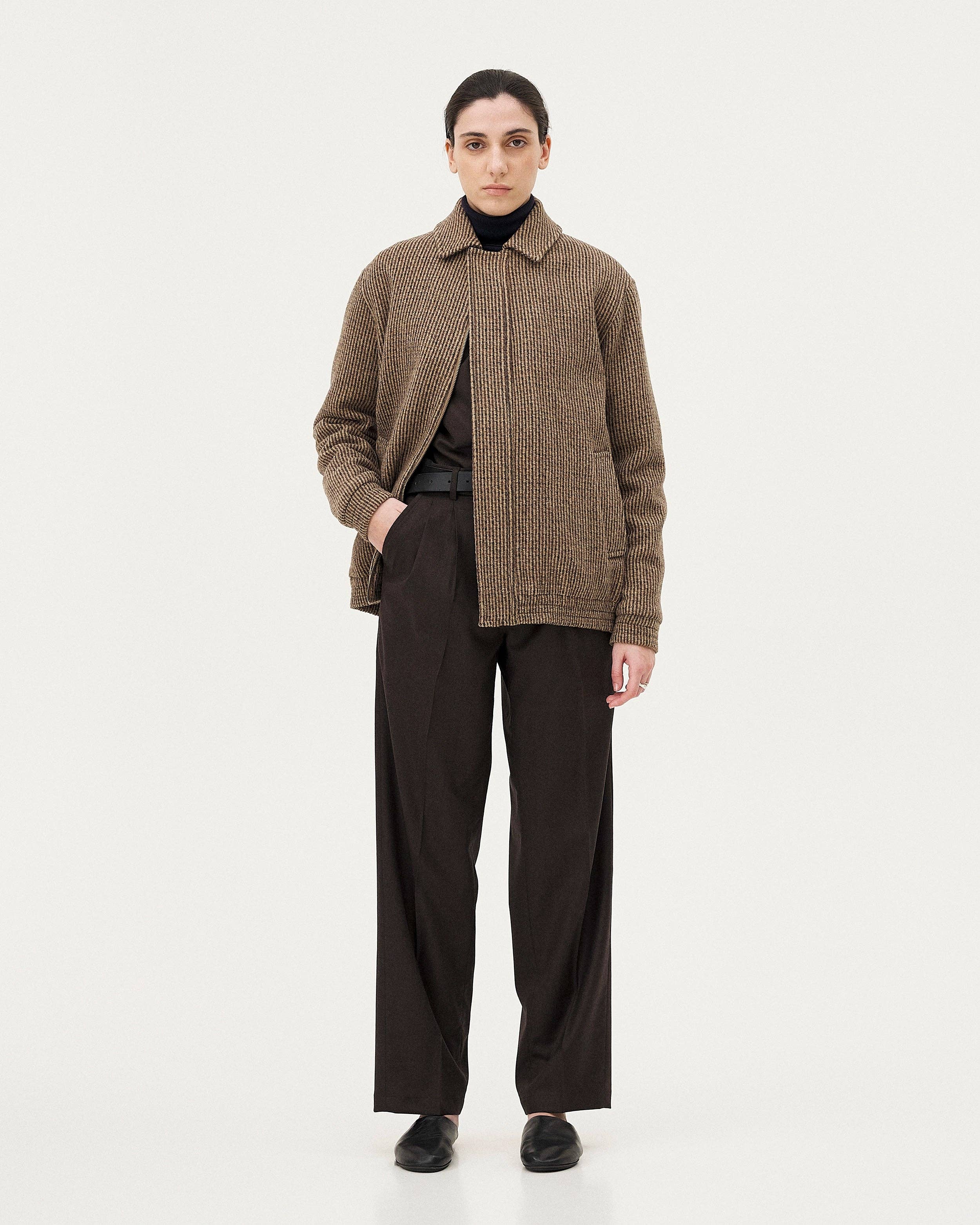 NOYOCO - Wholesale Jacket - Unisex - Perry Cocoa Jacket6