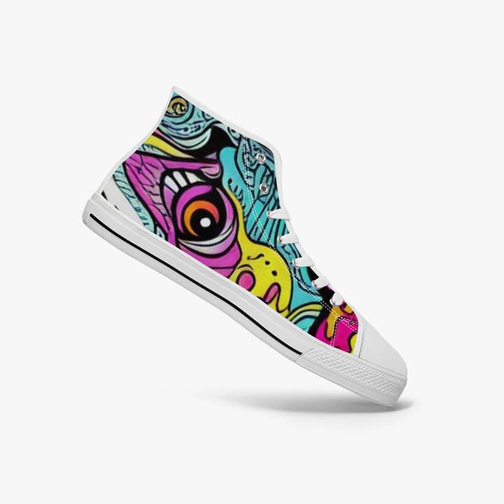 Alma - Wholesale Lifestyle Sneakers - Women's - Flow Rover High-Top Canvas Shoes11