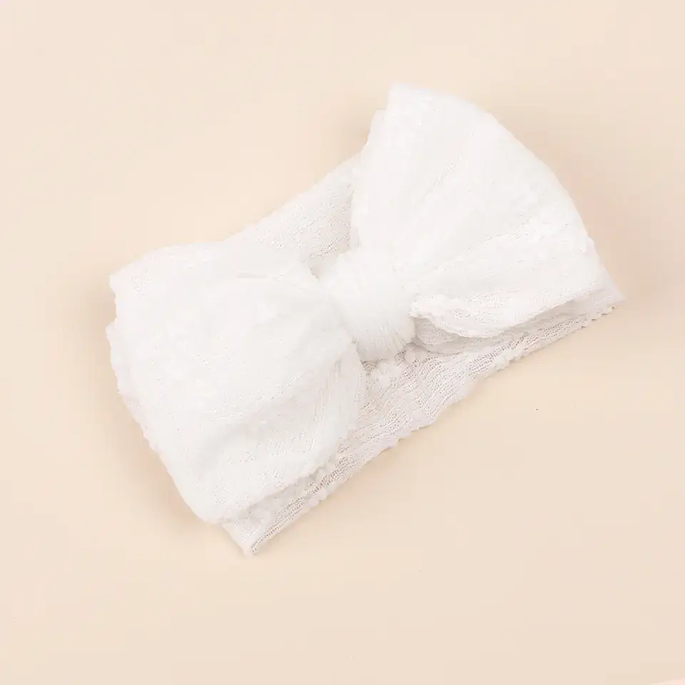 Harper Baby Co - Wholesale Fashion Headband - Baby - Floral Mesh Headband0