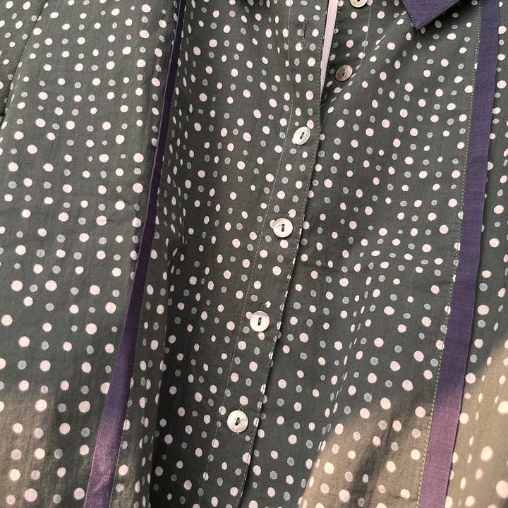 Bolinhas Blusa Veronica Curta Polka Dots para venda a revendedores na Faire1