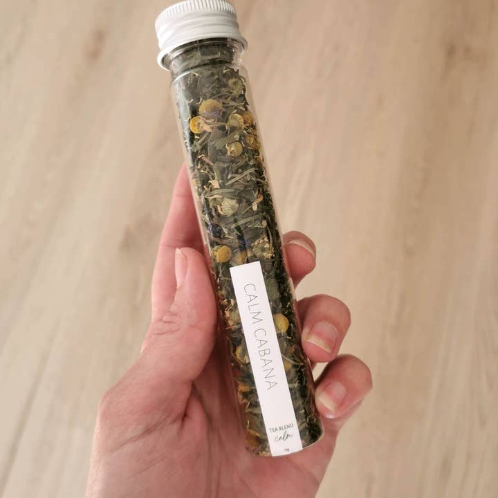 Calm Cabana - Wholesale Losse thee - Kalmerende kruidenthee - reageerbuis van 10 g