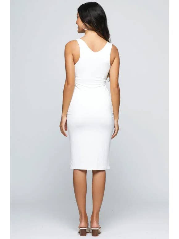 Final Touch - Wholesale Dress - Women's - Double Layer Bodycon Dress - D1600322