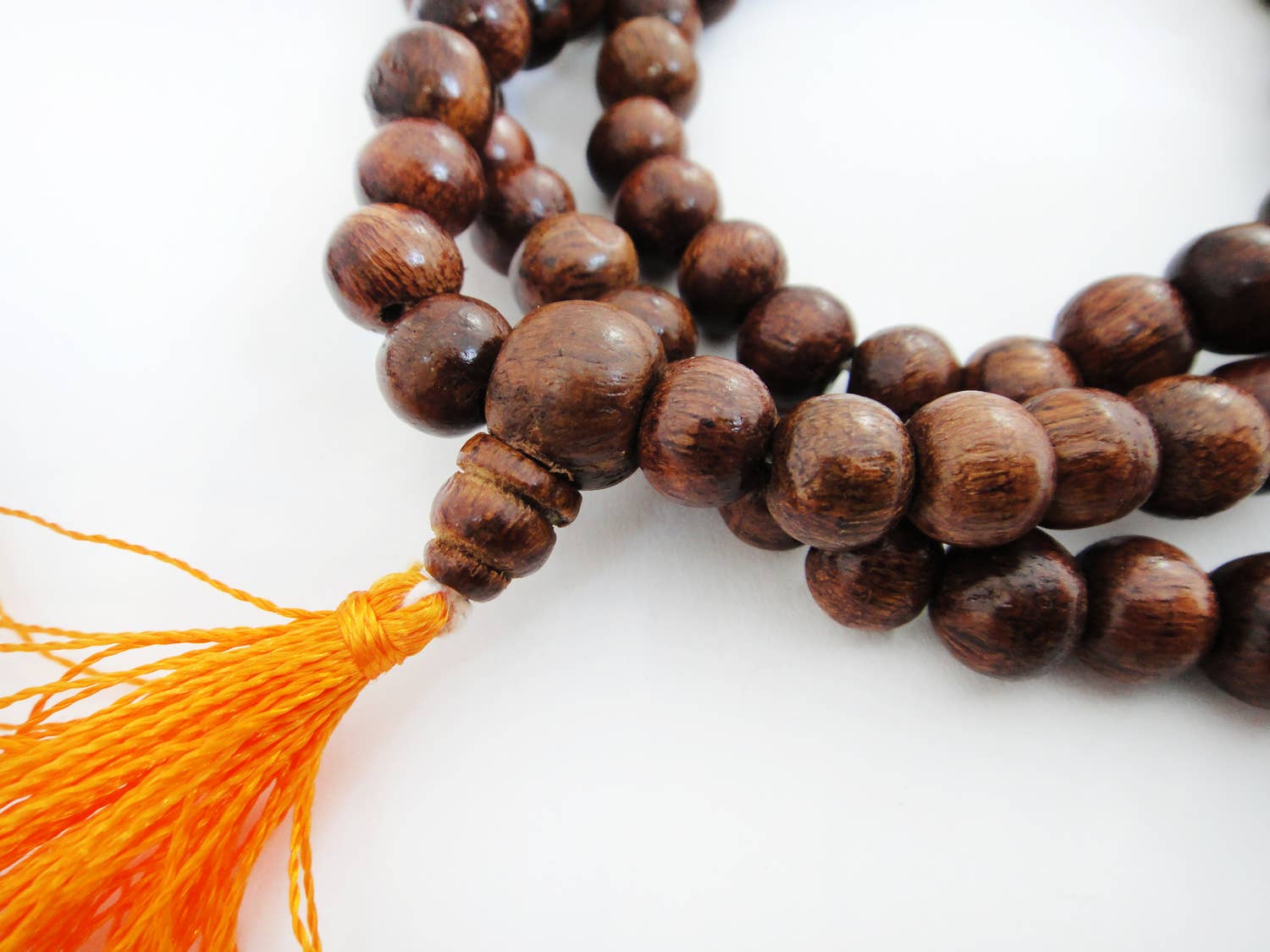 Tika - Wholesale Prayer Beads Necklace - Sheesham Mala2
