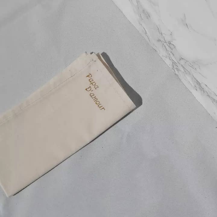 Marie-Ficelle - Wholesale Dinner & Cloth Napkin - Ecru cotton napkin3